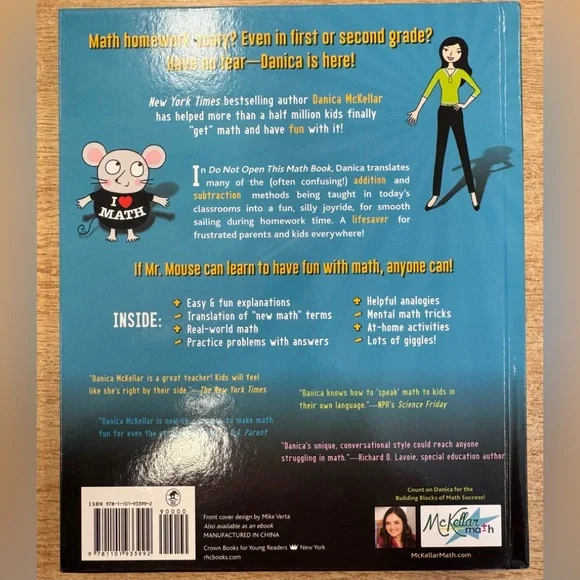 Do Not Open This Math Hardcover Kid Book Addition & Subtraction Methods - Picture 2 of 8